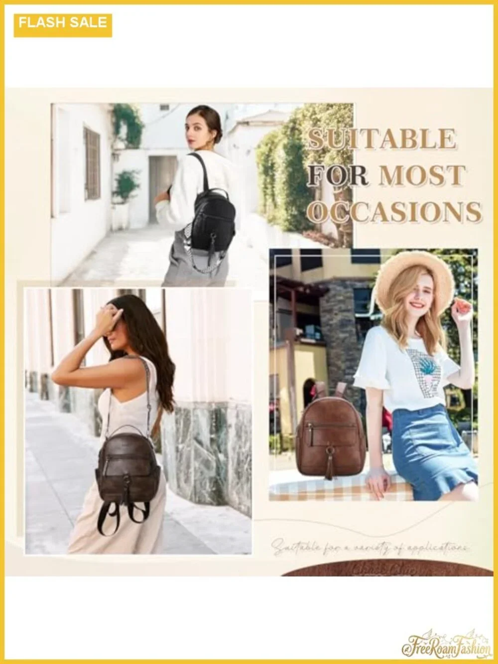 Mini Backpack Purse for Women Vegan Leather Cute Small Backpack Ladies Fashion